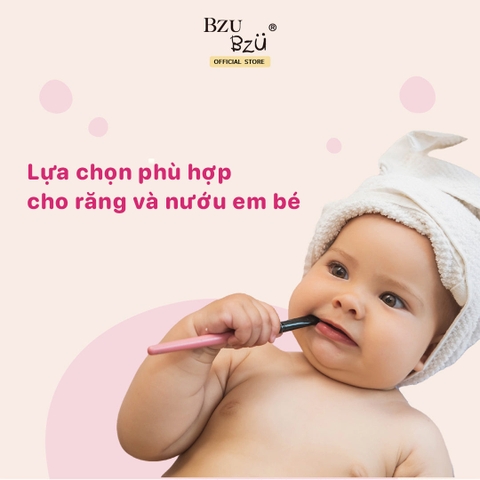BZU BZU Kids Toothbrush (Blue)/ Bàn chải đánh răng dành cho trẻ em BZU BZU (Xanh)