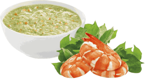 Cháo tươi baby  (tôm -rau ngót nhật _ cà rốt )