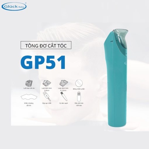 Tông Đơ  Cắt  Tóc  Gluck  GP51