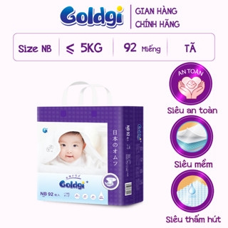 Bỉm Dán Goldgi Baby Diaper size NB