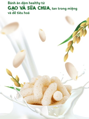 Bánh Ăn Dặm Vị Sữa Chua Mămmy