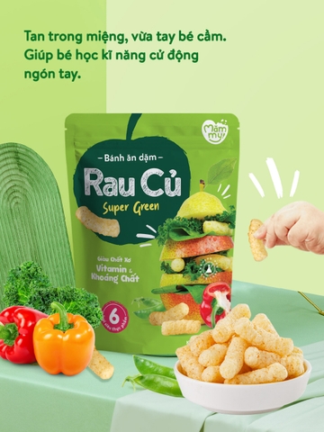 Bánh Ăn Dặm Mămmy   Vị Rau Củ