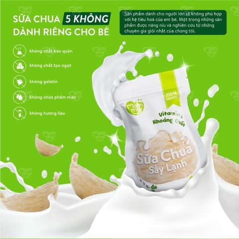Sữa Chua sấy lạnh  Măm my _ Vị  Tổ Yến