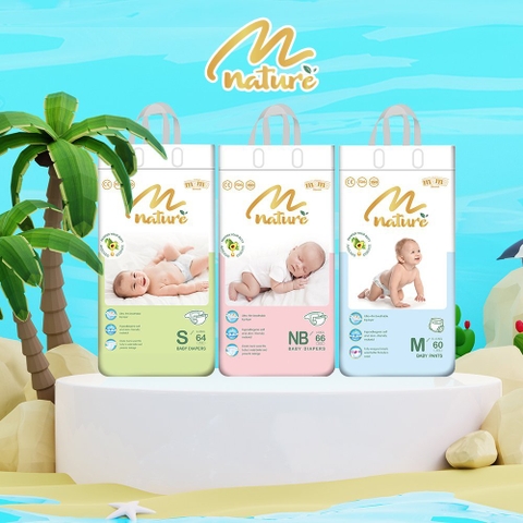 Bỉm Momo Diamond  Nature M dán