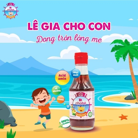Lê Gia Nước mắm cho bé 200ml