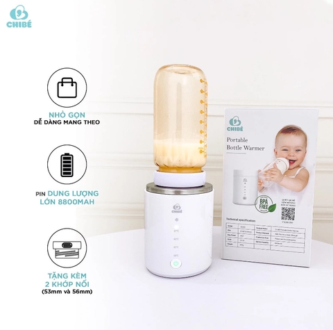 Máy Hâm Sữa Di Động CHIBE  _CB020