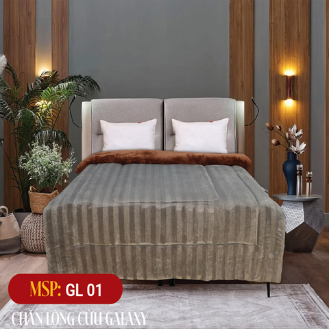 CHĂN LÔNG CỪU GALAXY GL01