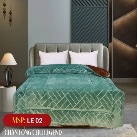 CHĂN LÔNG CỪU CAO CẤP LEGEND LE02
