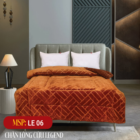 CHĂN LÔNG CỪU CAO CẤP LEGEND LE06