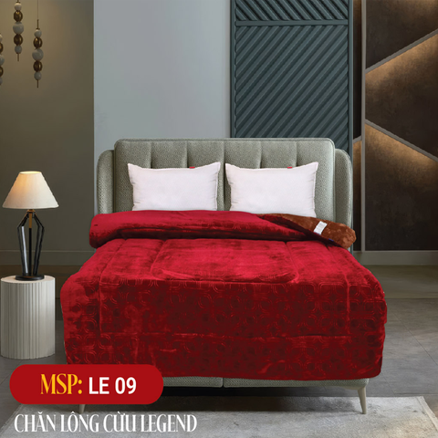 CHĂN LÔNG CỪU CAO CẤP LEGEND LE09