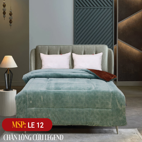 CHĂN LÔNG CỪU CAO CẤP LEGEND LE12