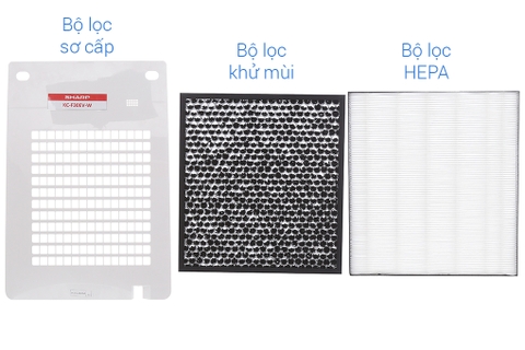 Máy lọc không khí và tạo ẩm Sharp KC-F30EV-W - Chính hãng