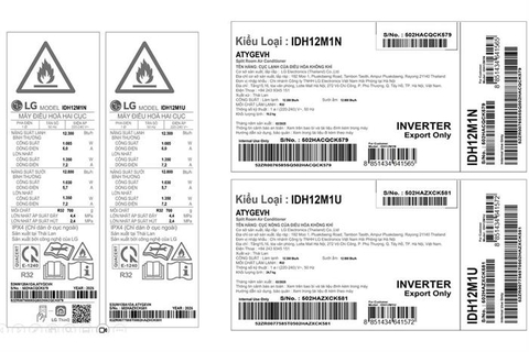 Điều hòa LG Inverter 12000 BTU 2 chiều IDH12M1