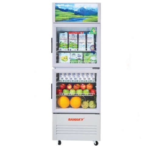 Tủ mát Inverter 240 lít Sanaky VH-308W3L
