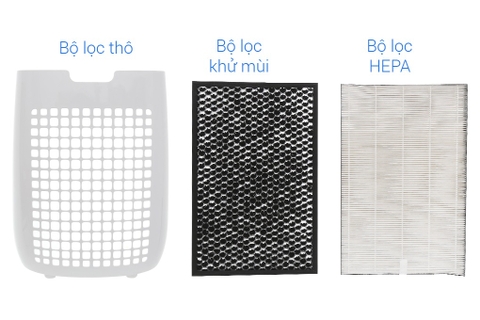 Máy lọc không khí và cảm biến bụi Sharp FP-J40E-W - Chính hãng