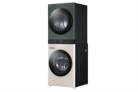 Tháp giặt sấy LG WashTower Inverter giặt 14 kg – sấy 10 kg WT1410NHEG