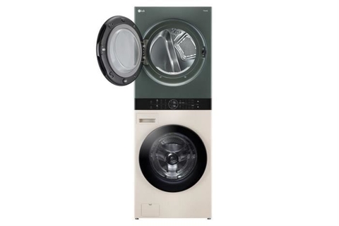 Tháp giặt sấy LG WashTower Inverter giặt 14 kg – sấy 10 kg WT1410NHEG