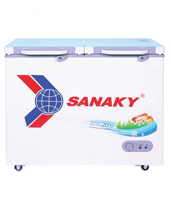 Tủ đông Sanaky 250 lít 2 cánh 2 ngăn VH-2599W2K
