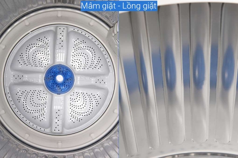 Máy giặt Sharp ES-W102PV-H lồng đứng 10.2 kg - Chính hãng