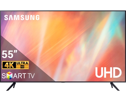 Smart Tivi Samsung 4K Crystal UHD 55 inch UA55AU7000 - Chính hãng
