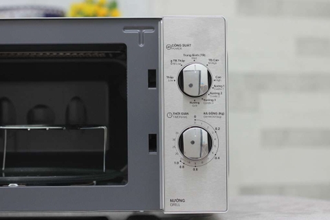 Lò Vi Sóng Cơ Có Nướng Sharp R-G227VN-M 20 lít - Chính Hãng