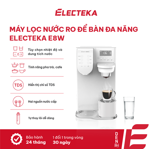 Máy lọc nước RO để bàn đa năng Electeka E8W - Chính hãng