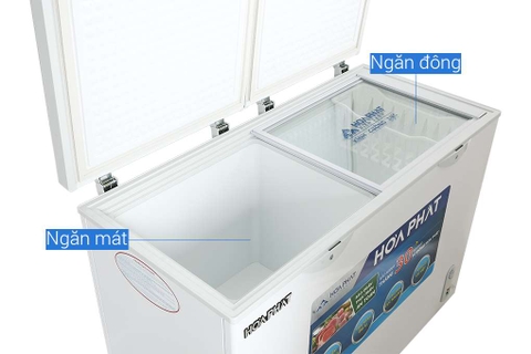 Tủ đông Hòa Phát 245 lít 2 ngăn HCF 606S2Đ2 - Chính Hãng