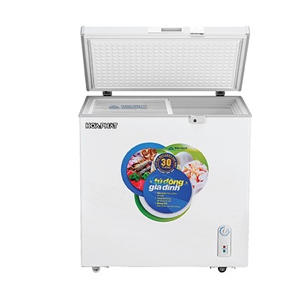 Tủ đông Hòa Phát 162 lít 1 ngăn HCF 336S1Đ1 - Dàn đồng