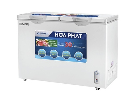 Tủ đông Hòa Phát 254 lít 2 ngăn HCF 606S2N2 - Dàn nhôm