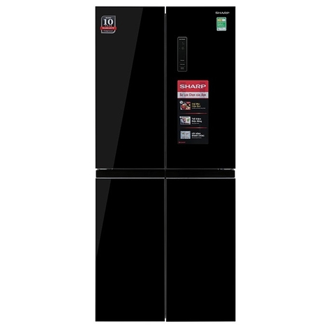 Tủ lạnh Sharp Inverter 404 lít SJ-FX420VG-BK - Chính hãng