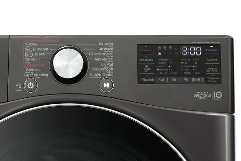 Máy giặt sấy LG Inverter 21kg/12kg F2721HVRB - Chính hãng