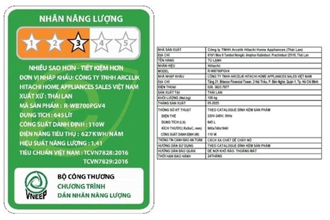 Tủ lạnh Hitachi Inverter 645 lít Multi Door R-WB700PGV4 GBK