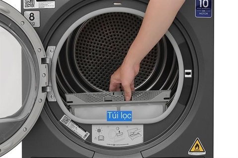 Máy sấy bơm nhiệt Electrolux UltimateCare 8 kg EDH803J5SC