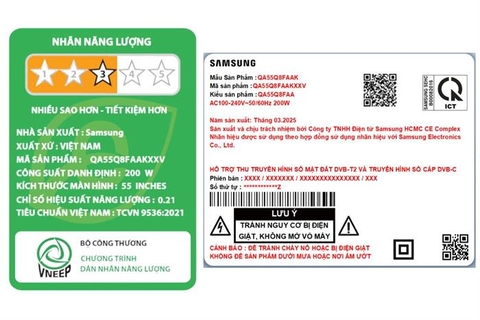 Smart Tivi QLED Tivi 4K Samsung 55inch 55Q8FA [ QA55Q8FAAKXXV ]