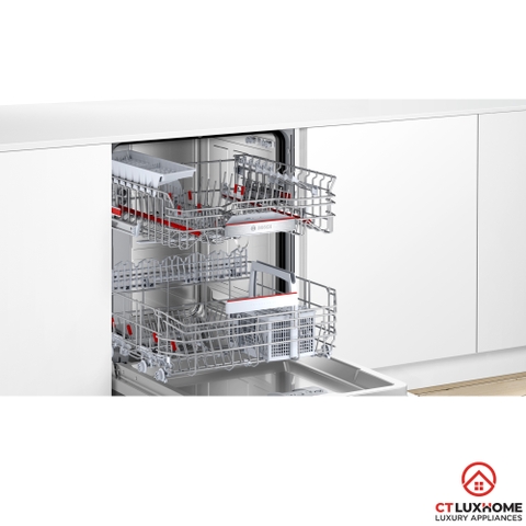 MÁY RỬA BÁT BÁN ÂM BOSCH SMI4EBS01D SERIE 4 13 BỘ