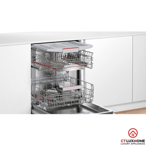 MÁY RỬA BÁT ÂM TỦ BOSCH SMV6ZCX16E SERIE 6 SẤY ZEOLITH