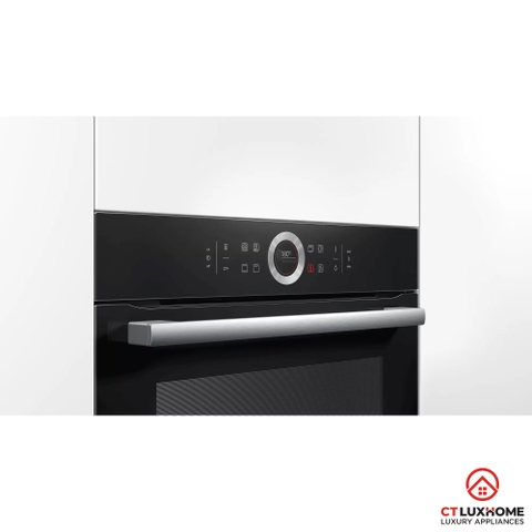 LÒ NƯỚNG ÂM TỦ BOSCH HBG633BB1 SERIE 8 71L AUTOPILOT 10