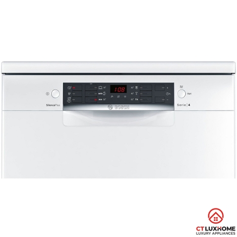 MÁY RỬA BÁT ĐỘC LẬP BOSCH SMS46MW00E SERIE 4 14 BỘ