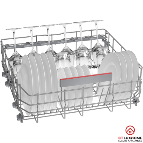 MÁY RỬA BÁT BOSCH ĐỘC LẬP SMS4ECI14E SERIE 4 SẤY HÉ CỬA