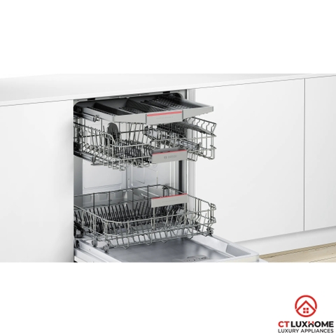 MÁY RỬA BÁT BÁN ÂM BOSCH SMI46KS01E SERIE 4 13 BỘ