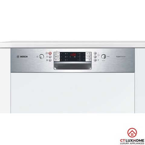 MÁY RỬA BÁT BÁN ÂM BOSCH SMI65N05EU SERIE 6 13 BỘ