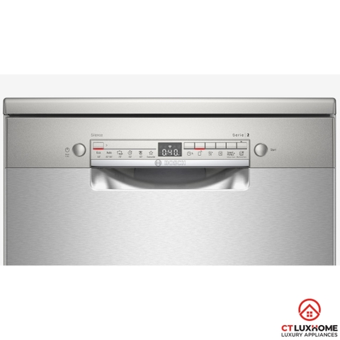 MÁY RỬA BÁT BOSCH ĐỘC LẬP SMS2HAI12E SERIE 2 13 BỘ