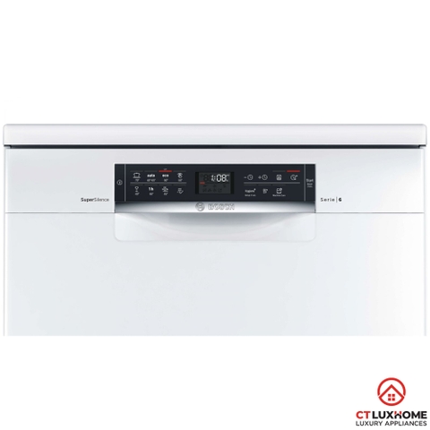 MÁY RỬA BÁT ĐỘC LẬP BOSCH SMS68PW01E SERIE 6 13 BỘ