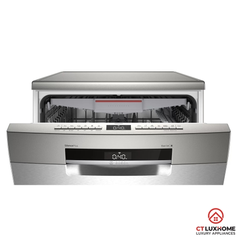MÁY RỬA BÁT BOSCH SMS6ECI03E ĐỘC LẬP SERIE 6 13 BỘ - SẤY HÉ CỬA