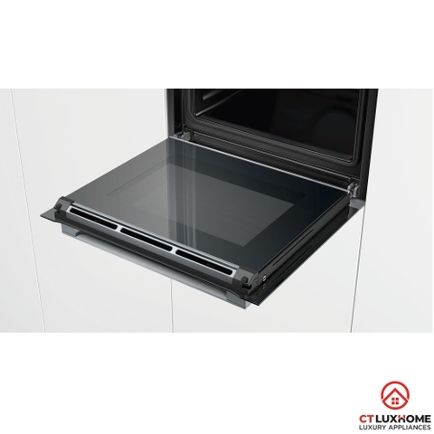 LÒ NƯỚNG ÂM TỦ BOSCH HBG635BS1 SERIE 8 71 LÍT ECOCLEAN