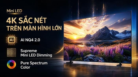 Tivi Mini LED Samsung AI 4K 100 inch UA100M90H
