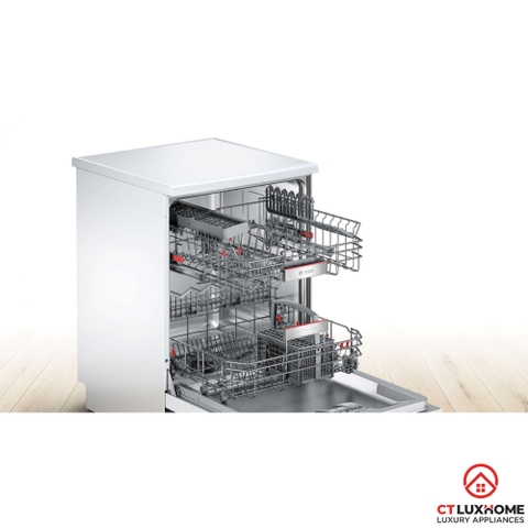 MÁY RỬA BÁT ĐỘC LẬP BOSCH SMS68PW01E SERIE 6 13 BỘ