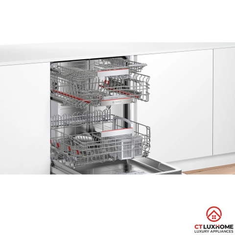 MÁY RỬA BÁT BOSCH BÁN ÂM SMU6ZDI76S SERIE 6 SẤY ZEOLITH