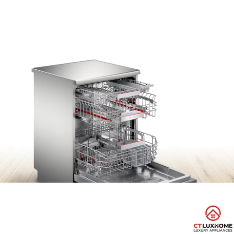 MÁY RỬA BÁT BOSCH ĐỘC LẬP SMS6ZDI48E SERIE 6 SẤY ZEOLITH 13 BỘ