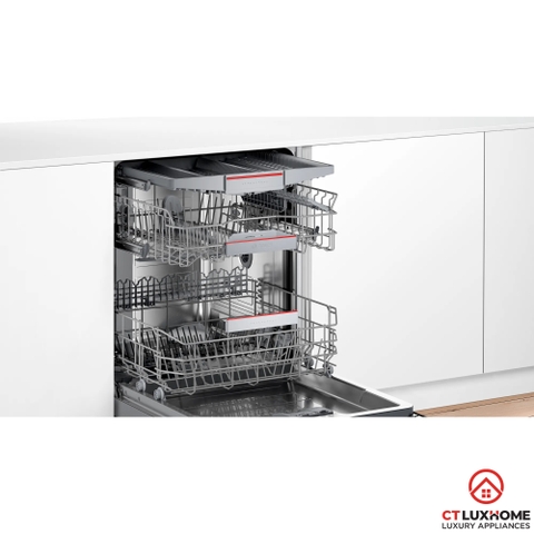 MÁY RỬA BÁT BÁN ÂM BOSCH SMU6ZCS00E ZEOLITH SERIE 6 14 BỘ